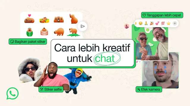 WhatsApp Rilis Deretan Fitur Baru, Ada Efek Kamera hingga Akses Cepat Reaction