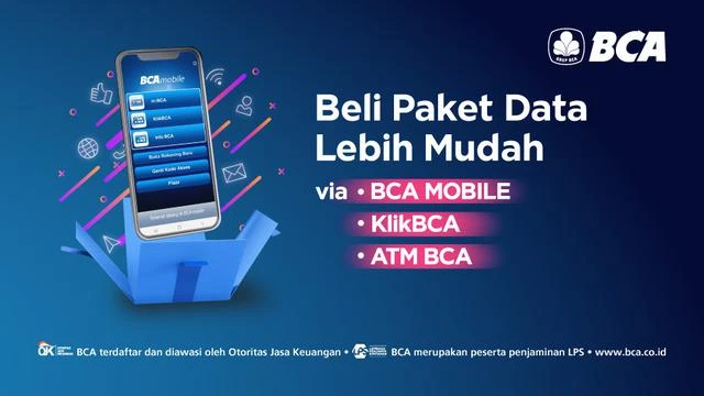 Beli Paket Data XL Kini Bisa Melalui BCA