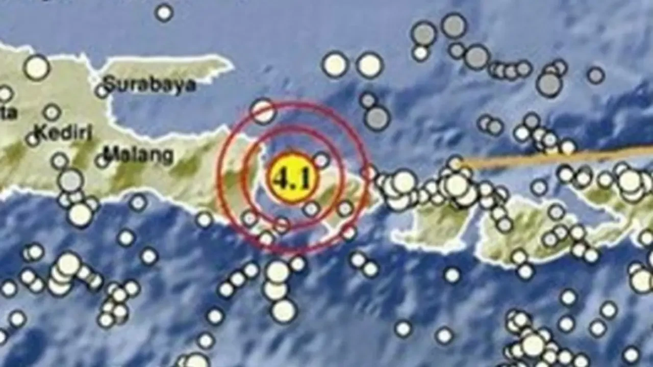 Gempa Magnitudo 4,1 Guncang Jembrana Bali