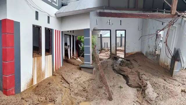 Banjir dan Longsor Terjang Kota Gorontalo, Puluhan Rumah Tersapu Material Lumpur