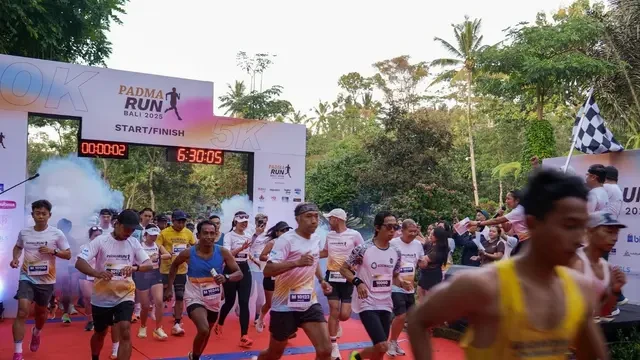 Pertama Kali di Bali, Padma Run Cetak Sejarah dengan Misi Pendidikan