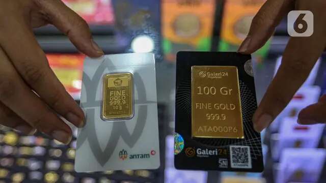 Harga Emas Antam Hari Ini 12 September 2024 Makin Murah, Cek Datanya di Sini