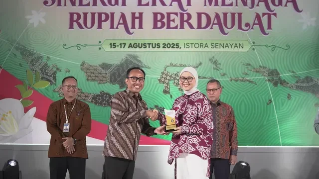 Dorong Perluasan Akses Rupiah ke Seluruh Indonesia, Pegadaian Raih Apresiasi Bank Indonesi...