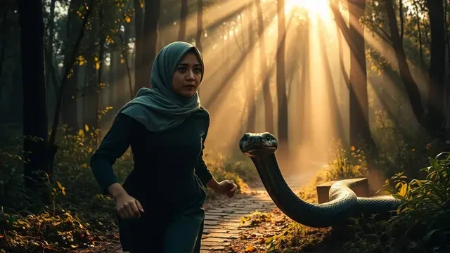 Benarkah Lari Zigzag Bisa Selamatkan Kita dari Kejaran Ular? Ini Jawabannya