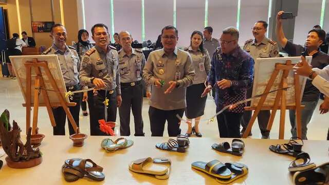 Beri Ruang Ekspresi, Kerajinan Tangan WBP Rutan Kelas I Medan Dipamerkan di Hotel Bintang ...