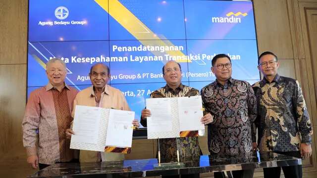 Perluas Ekosistem Bisnis, Bank Mandiri Perkuat Kerja Sama dengan Agung Sedayu Group dan Ya...