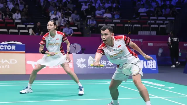 Hasil Piala Sudirman 2025: Rinov/Gloria Kalah, Indonesia Tertinggal 0-1 dari Denmark