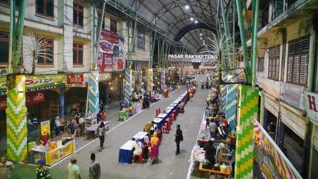 Kuliner Ingatan, Malam Beraroma Cencalok Bangkitkan Pasar Tengah Pontianak