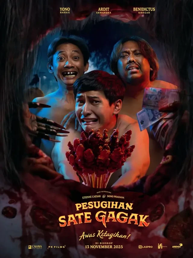 Intip Aksi Kocak Ardit Erwandha, Yono Bakrie dan Benedictus Siregar di Teaser Film Pesugih...