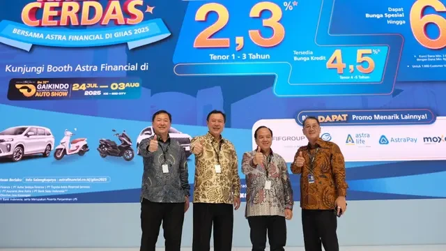 Dongkrak Penjualan Mobil, ACC dan TAF Tawarkan Bunga Rendah di GIIAS 2025