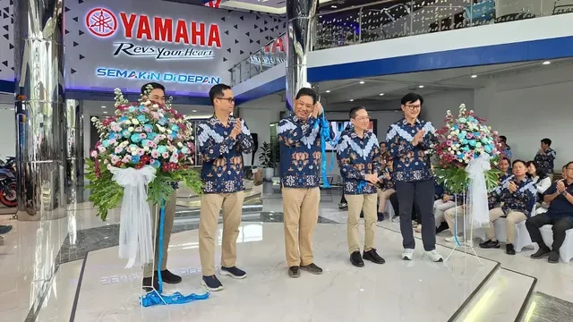 Yamaha Resmikan Dealer Premium Shop di Semarang, Apa Bedanya dengan Dealer Lain?