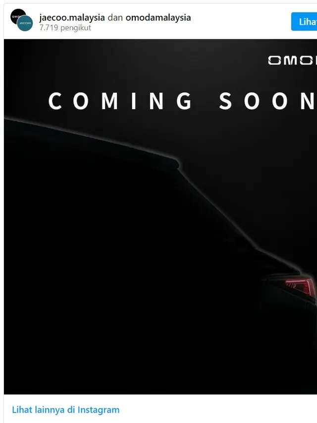 SUV Omoda C9 Dibocorkan Rilis Sebelum Meluncur di Malaysia