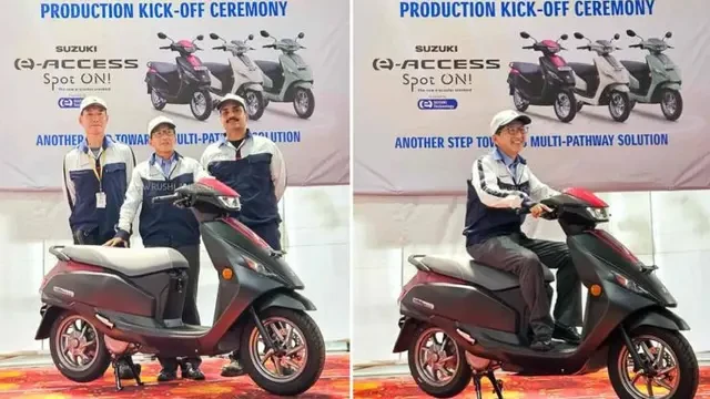 Suzuki e-Access Mulai Diproduksi, Siap Ramaikan Pasar Skuter Listrik Murah