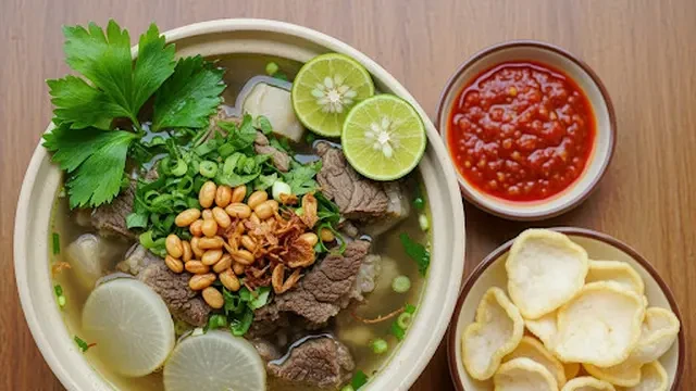 Bumbu Soto Sapi Kuah Bening Khas Bandung, Rahasia Cita Rasa Gurih yang Menyegarkan