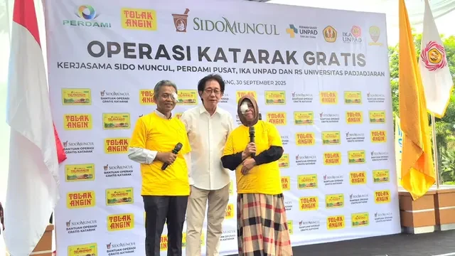 Operasi Katarak Gratis 150 Mata di RS Unpad, Wujud Kontribusi Sido Muncul untuk Kesehatan ...