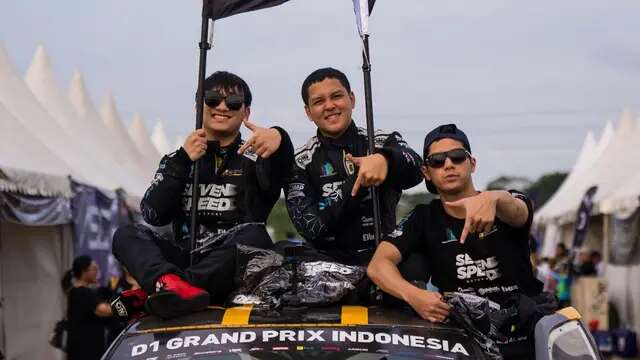 Debut Apik Al Ghazali sebagai Pembalap Mobil, Bawa Seven Speed Motorsport Podium di D1GP S...