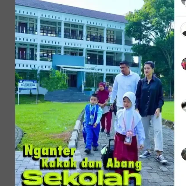 Kahiyang Ayu dan Bobby Nasution Antarkan Anak di Hari Pertama Sekolah, Al Nahyan Paling Bi...