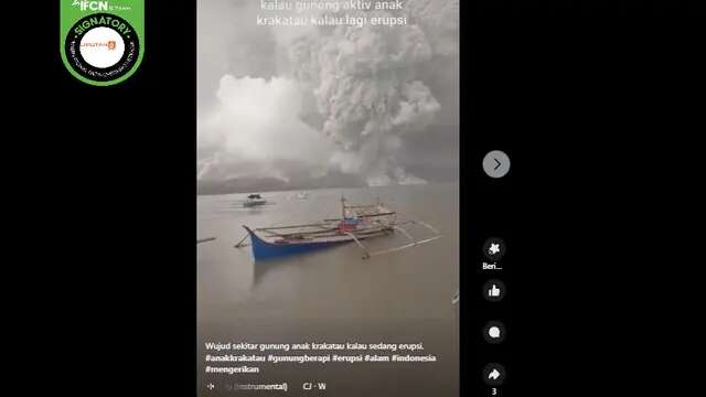 Deretan Hoaks Seputar Erupsi Gunung Api, dari Lewotobi sampai Anak Krakatau