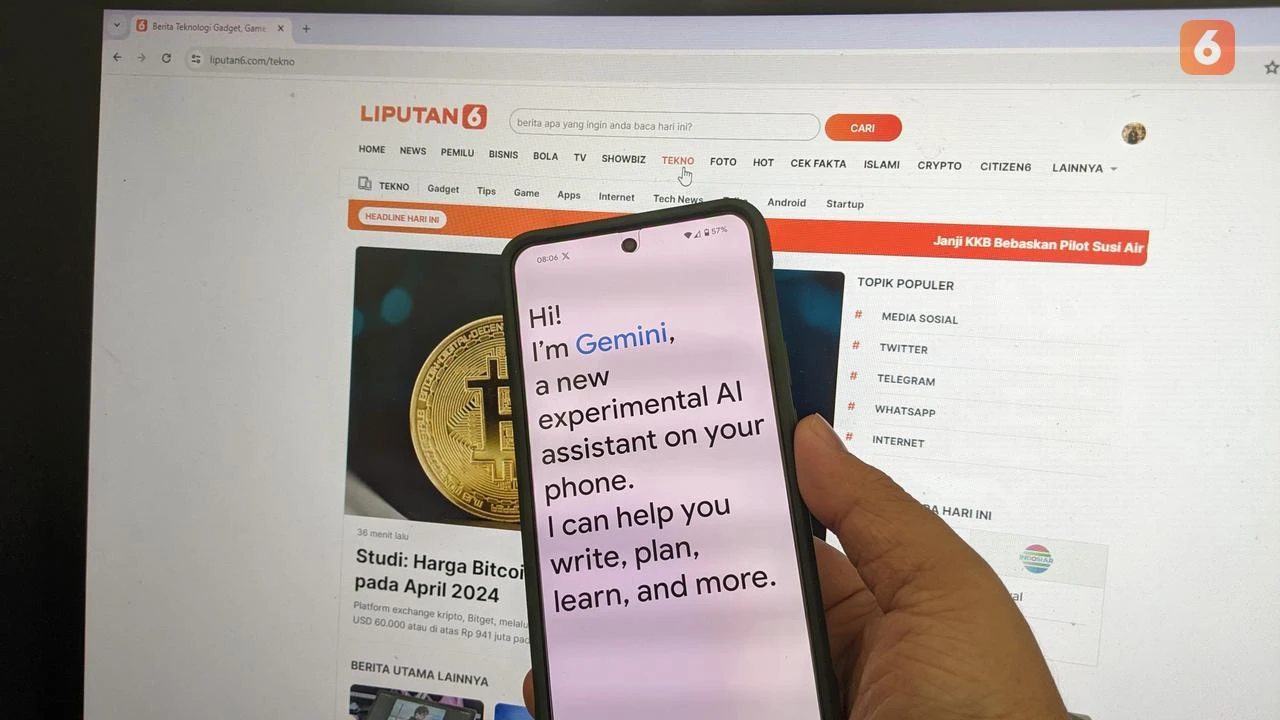 Google Gemini Kini Bisa Sinkronisasi dan Ekspor Dokumen Secara Instan