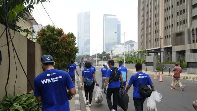 BlueSky Fun Run Ajak Masyarakat Lari Sambil Kumpulkan Sampah