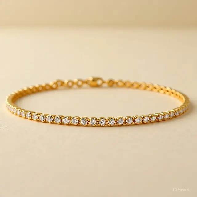 11 Desain Gelang Emas 15 Gram Tren 2025 Gaya Glamor Ala Selebriti, Simbol Kemewahan dan In...