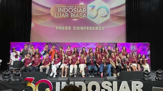 Indosiar Rayakan 30 Tahun Perjalanan dengan Program Inovatif dan Bertabur Bintang