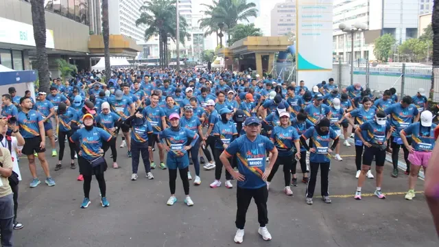 Mandiri Inhealth Gelar MI-FunRun 2025, Ajak Ribuan Peserta Hidup Sehat