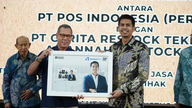 RestockTech Gandeng Pos Indonesia, Perkuat Logistik UMKM ke Pasar Global