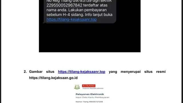 Waspada SMS Penipuan Berkedok Tilang Elektronik, Jangan Klik Tautan Mencurigakan