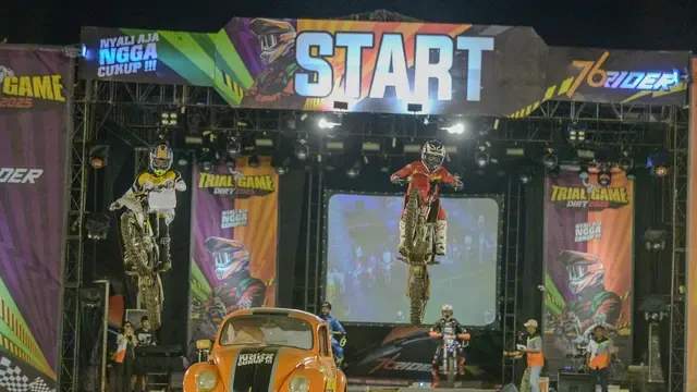Zidane Kembali Rebut Gelar Juara Trial Game Dirt 2025 Seri 2