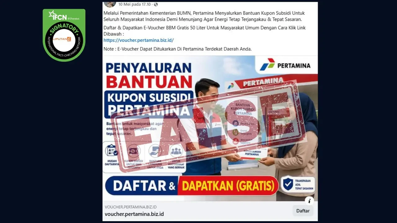 Daftar Pembagian Subsidi yang Ternyata Hoaks, Simak Biar Tak Terjebak