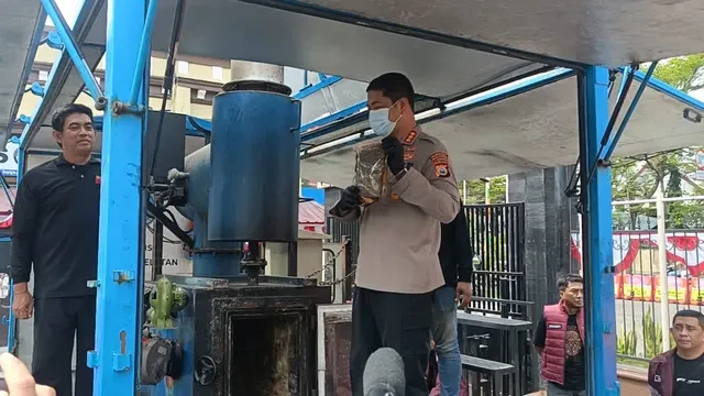 Kiriman dari China, Narkoba Senilai Rp16 Miliar di Makassar Dimusnahkan Polisi