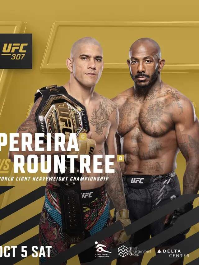 Persiapan Kontras Alex Pereira dan Khalil Rountree Jr Jelang Duel di UFC 307