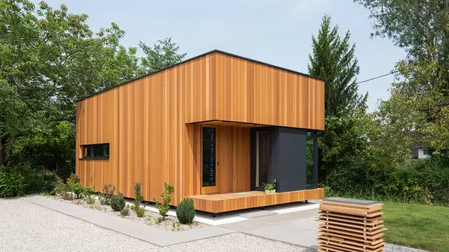 9 Model Rumah Minimalis Sederhana Tapi Mewah dengan Aksen Kayu yang Lagi Tren di 2025, Bik...