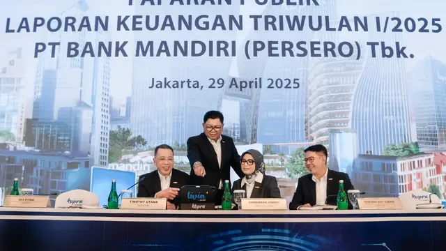 Bank Mandiri Catatkan Pertumbuhan Bisnis yang Sehat dan Berkelanjutan di Awal 2025