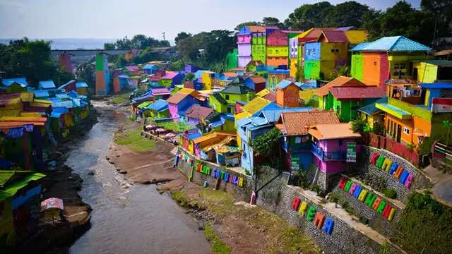 Intip Indahnya Kampung Warna-Warni Jodipan, Wisata Unik di Malang