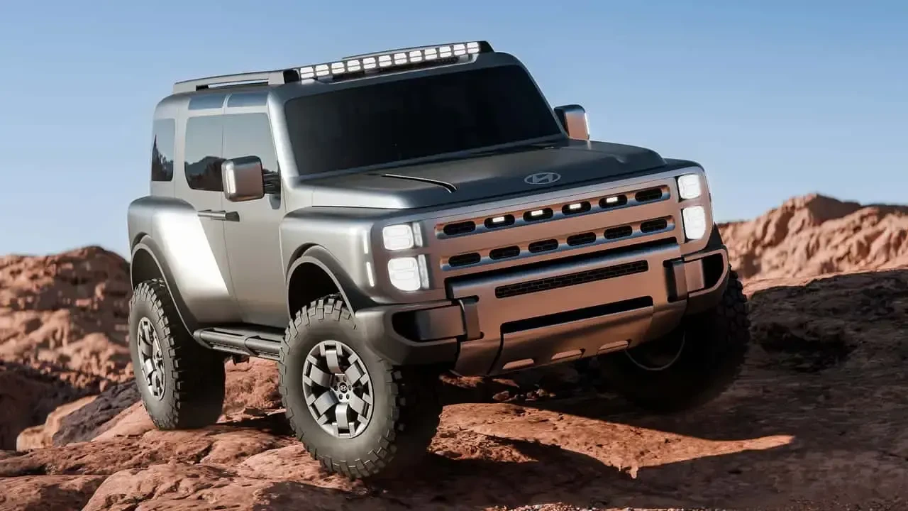Hyundai Pamer Boulder Concept, Calon Pikap Tangguh dengan Sasis Ladder Frame