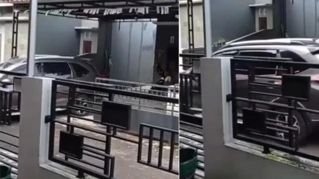 Cara Unik Menutup Pagar Rumah, Serasa Punya Fitur Otomatis