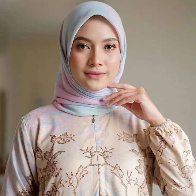 Rekomendasi 7 Model Gamis Terbaru Kombinasi Batik 2025, Simpel tapi Tetap Berkelas