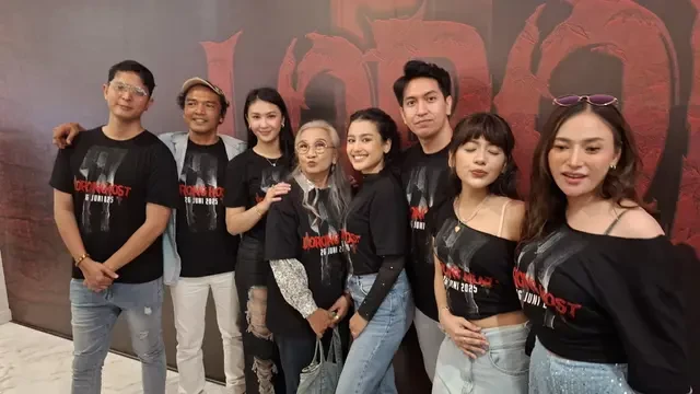 Para Cast Film Lorong Kost Uji Nyali Masuk Wahana Horor, Gibran Marten: Bikin Jantung Copo...