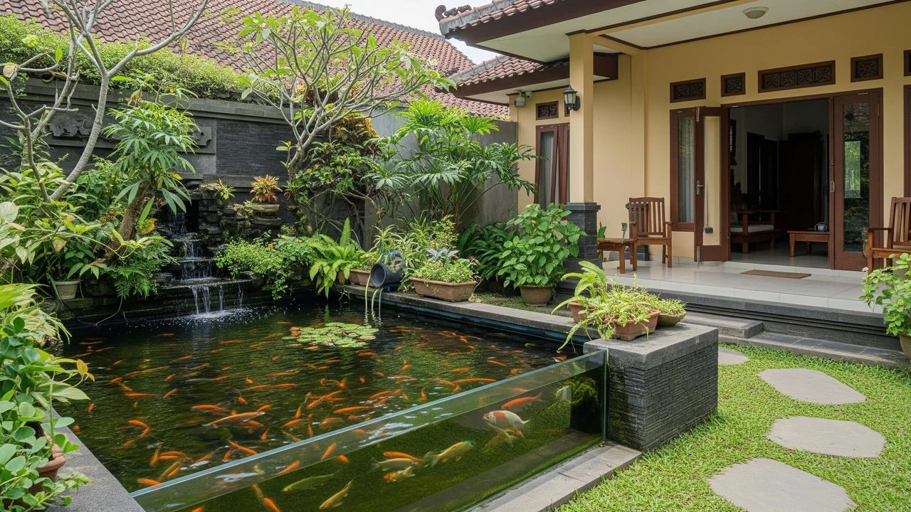 7 Model Kolam Ikan Dangkal yang Aman untuk Anak-anak dan Tetap Estetik