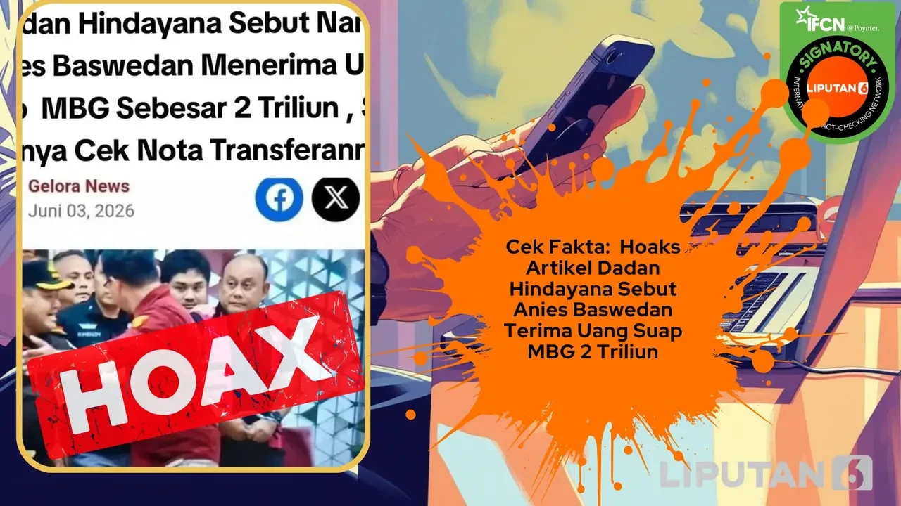 6 Hoaks Beredar di Media Sosial, Catut Tokoh Terkenal hingga Program Bantuan