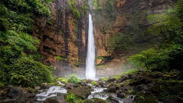 Mengenal Wisata Air Terjun Kapas Biru, Tampilkan Panorama Alam Memesona