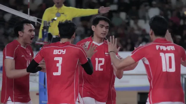 Hasil SEA V League 2025: Timnas Voli Putra Indonesia Menang Dramatis Atas Filipina
