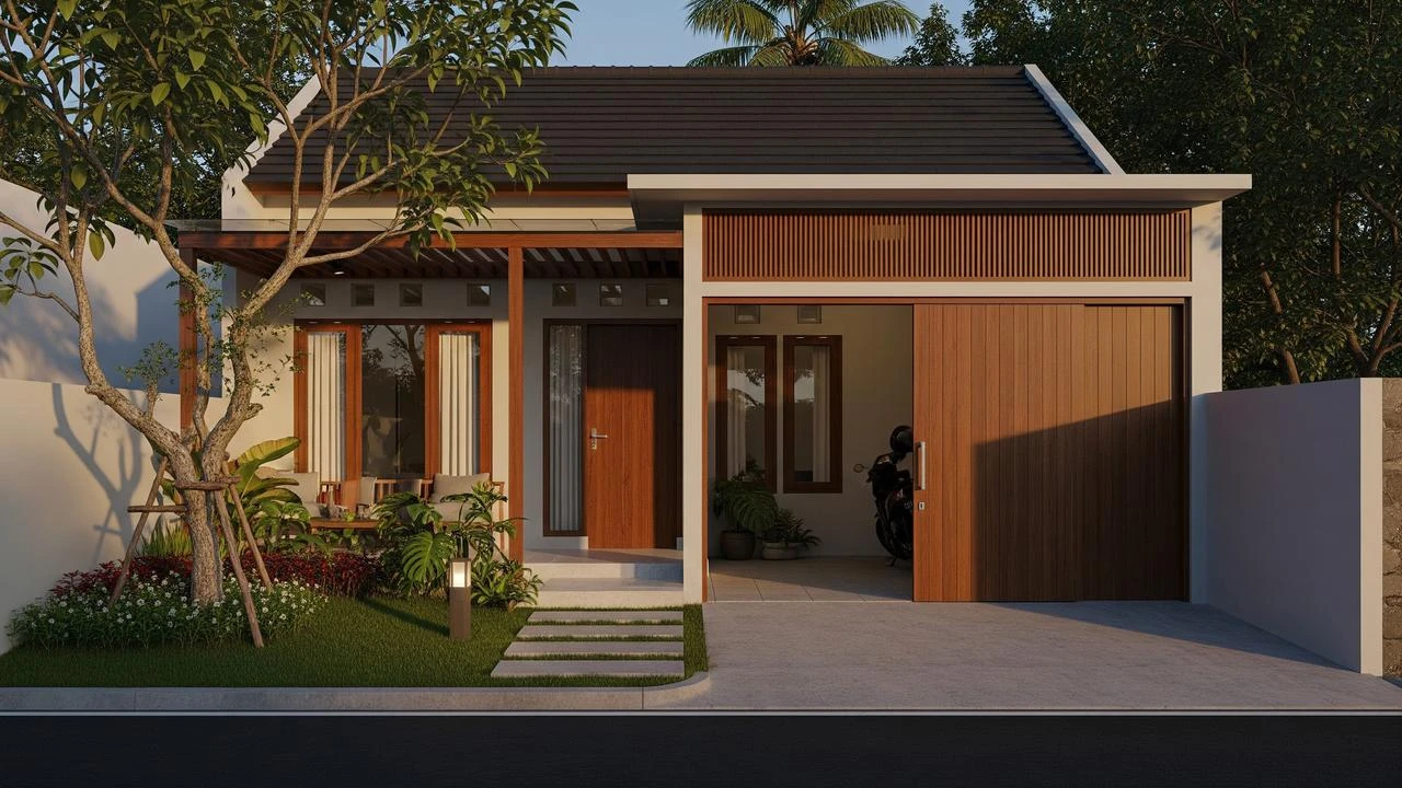 8 Desain Garasi Terbuka yang Cocok untuk Rumah Mungil, Aman dan Anti Sesak