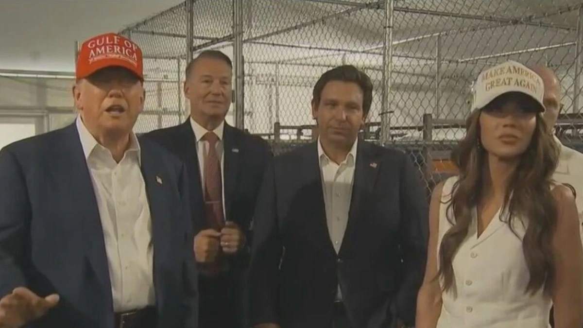 ''Alligator Alcatraz'': Trump inaugura centro de detenção