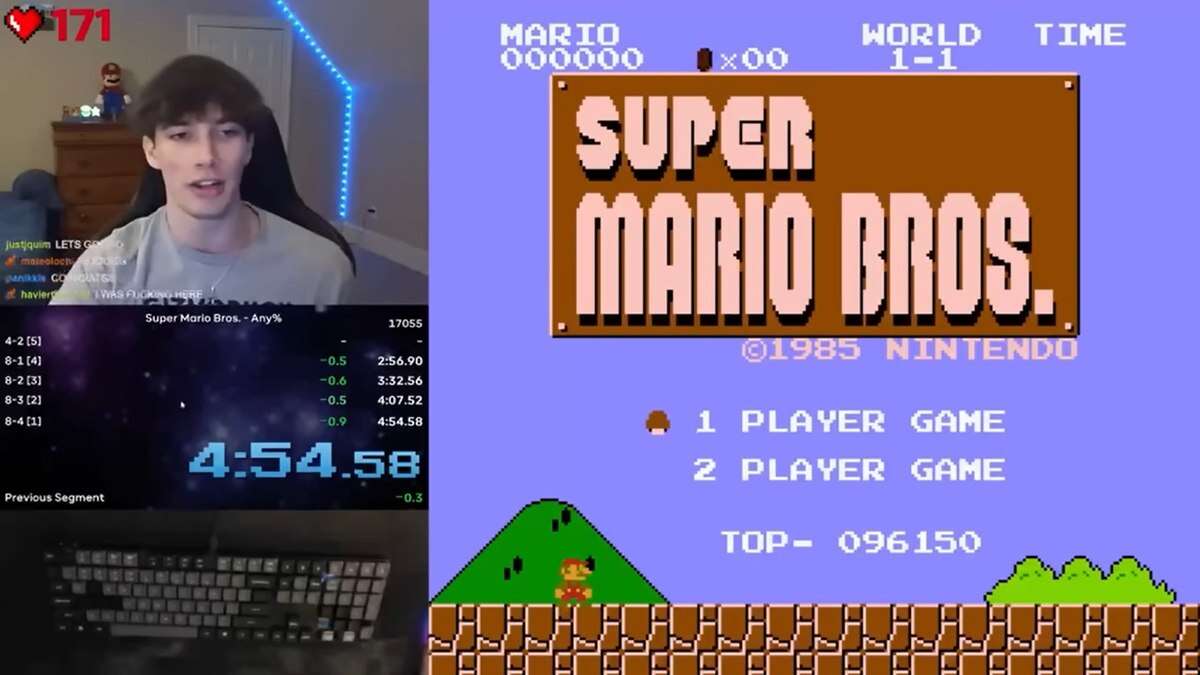 VÍDEO: gamer zera Super Marios Bros. em tempo recorde