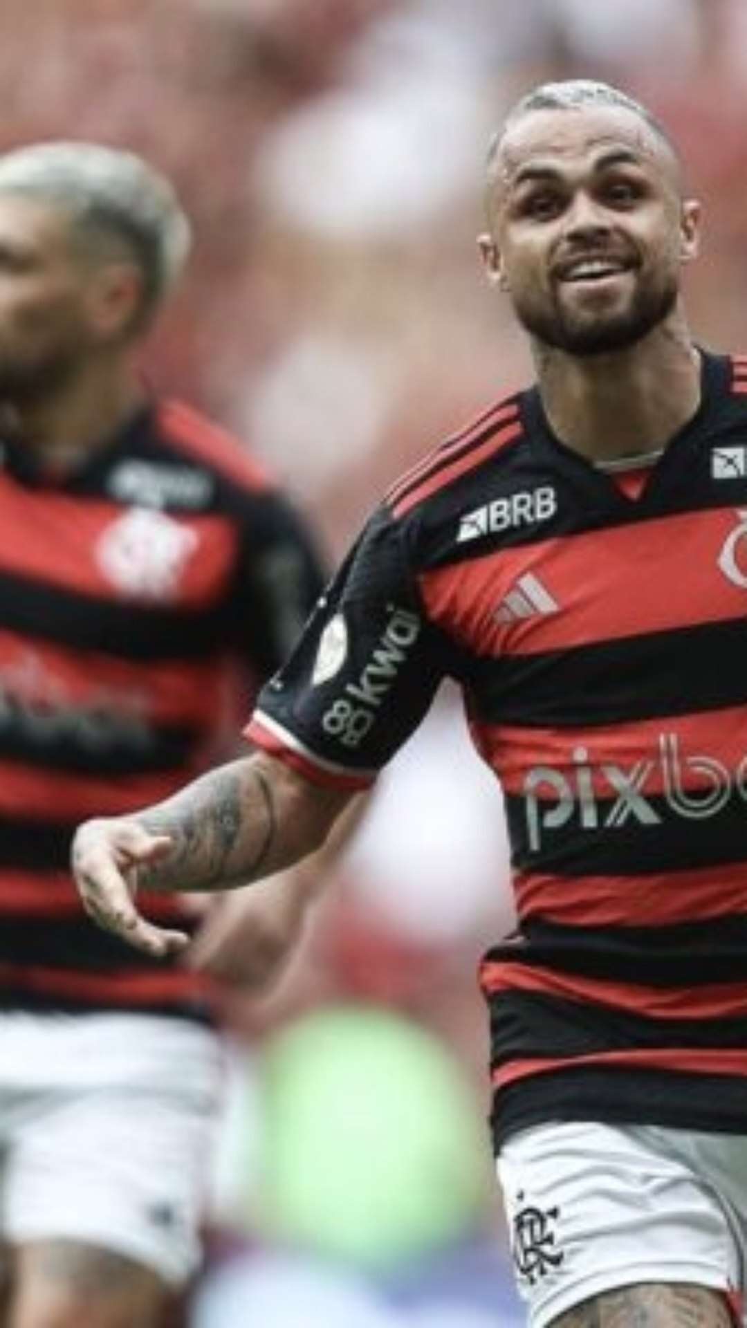 Autor do primeiro gol do Flamengo, Michael elogia Filipe Luís: ‘A gente sabia que ele seria treinador’