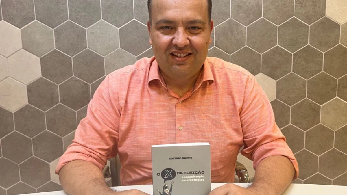 “O X da Eleição”: conheça o novo livro de Edinho Baffi