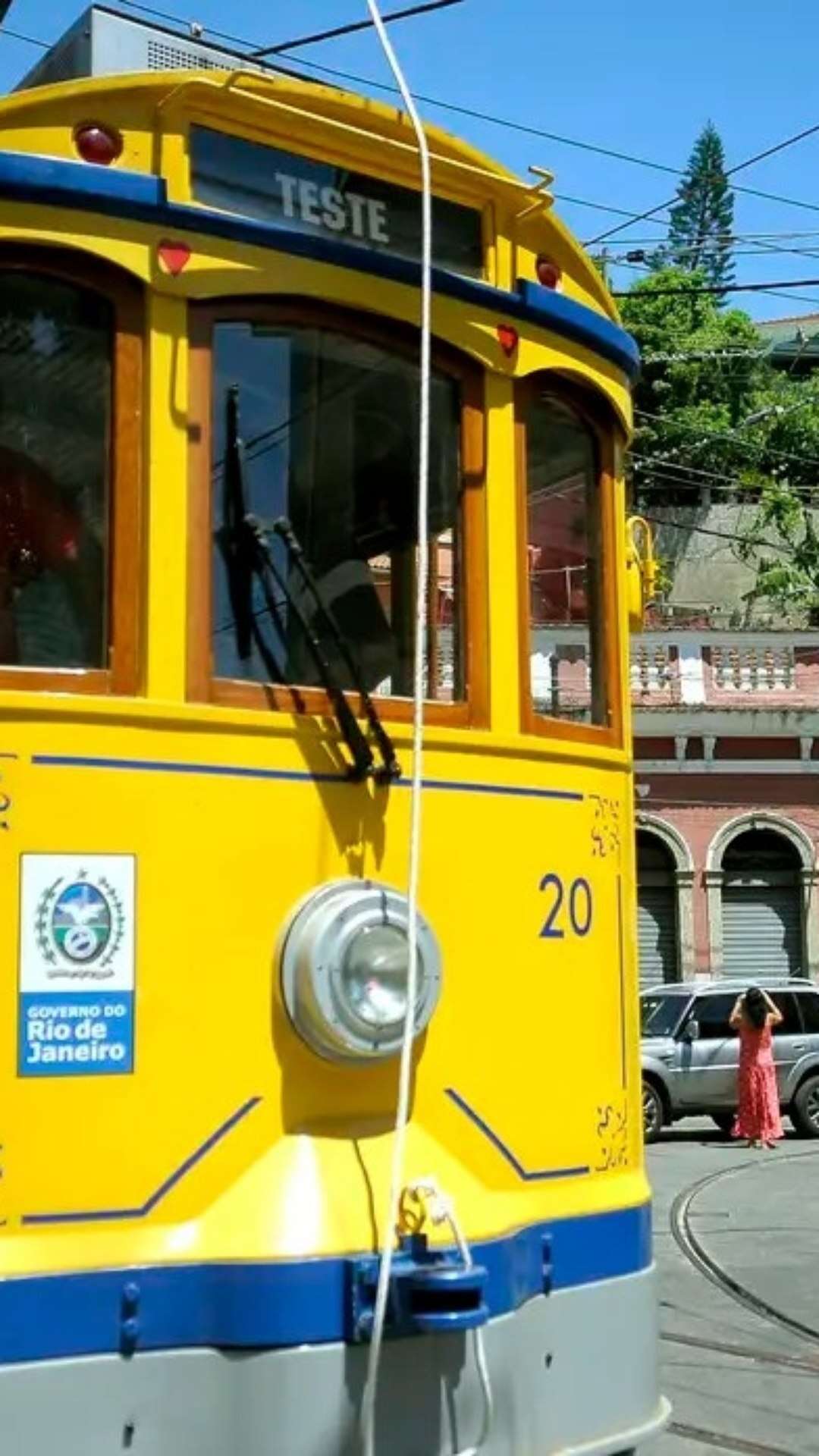 Governo do Rio entrega 1º trecho revitalizado do bonde de Santa Teresa